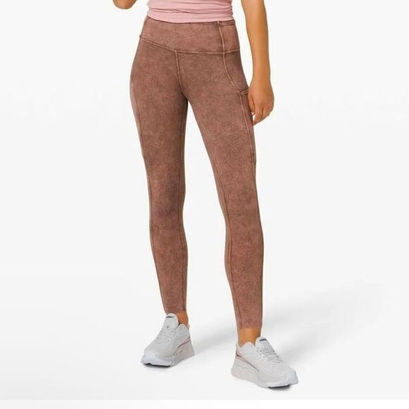 NWOT Lululemon Fast and Free HR Tight 25”  Iced Dye C34 - Picture 5 of 14